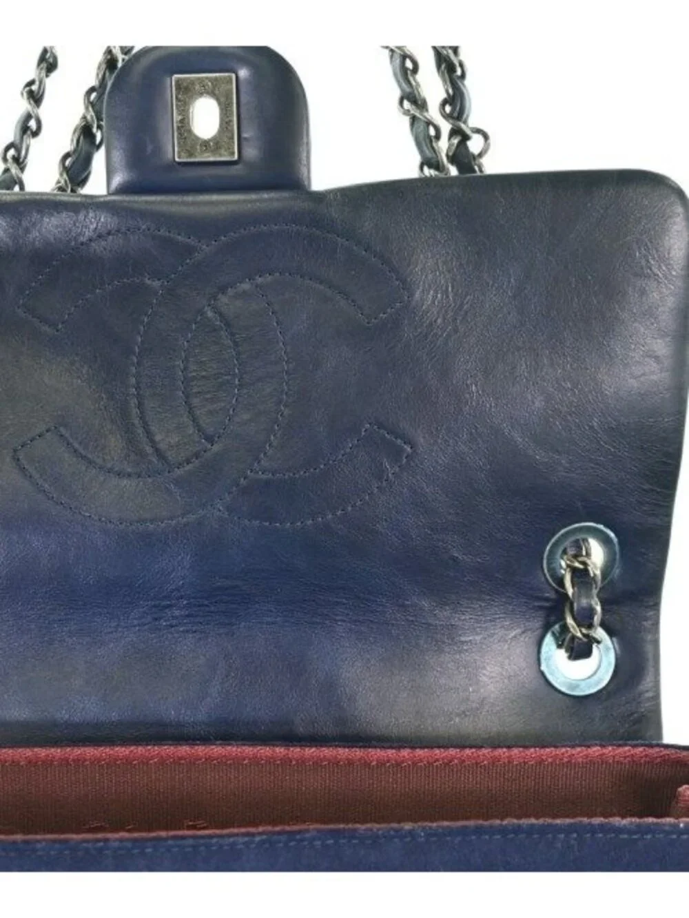 Chanel Shoulder Bag Navy